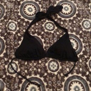 Victoria’s Secret Black triangle bikini top Size M
